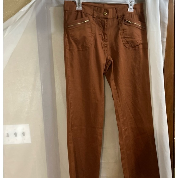 Gold flava pants rust color straight legs - Picture 1 of 7